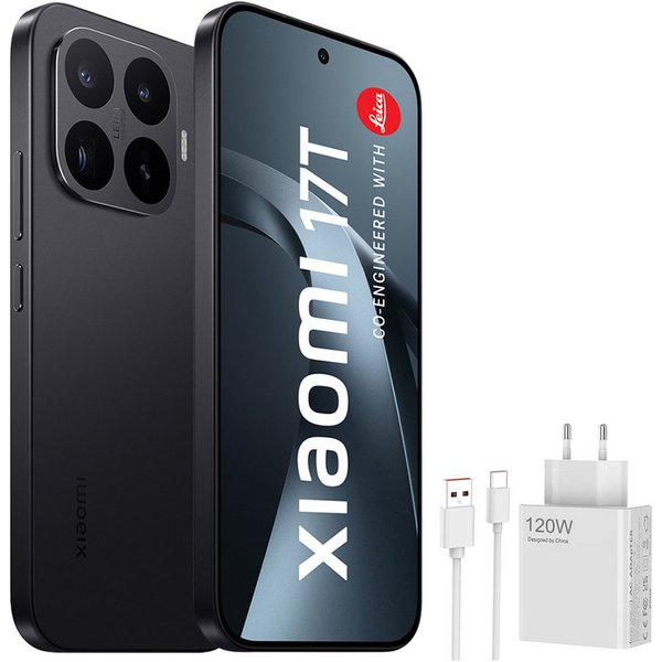 Xiaomi 17T 12+256GB Smartphone & 120W HyperCharge Handy (50 MP Kamera)