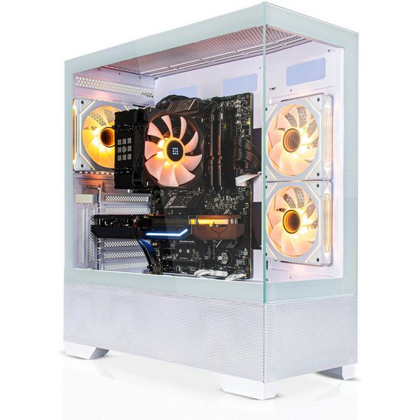 SYSTEMTREFF AMD Ryzen 5 7500F mit Nvidia GeForce RTX 5060 Ti 8GB Gaming-PC (AMD 7500F 7500F, Nvidia GeForce RTX 5060 Ti, 16 GB RAM, 1000 GB SSD, Luftkühlung)