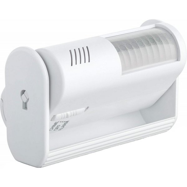 SEBSON Bewegungsmelder Bewegungsmelder mit Alarm und Klingel, Durchgangsmelder, (1-St)