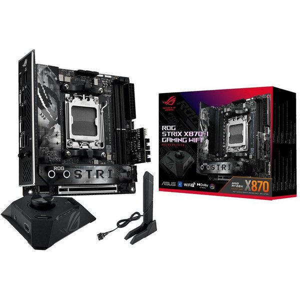 Asus ROG STRIX X870-F GAMING WIFI Mainboard, Mini-ITX DDR5 PCIe 5.0 WiFi 7 AM5