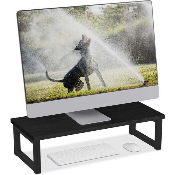 relaxdays Monitorständer im Industrial-Design, (bis 21.7 Zoll, 1-tlg., XL)