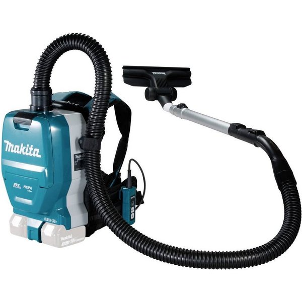 Makita Handstaubsauger Akku-Rucksackstaubsauger 2x18V DVC261ZX15