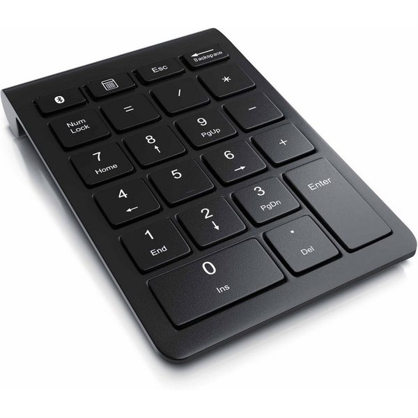 Aplic Kabellos Bluetooth Numpad mit 22 Tasten Keypad, Ziffernblock Wireless-Tastatur (10 Multifunktionstasten, Tastaturerweiterung für Laptop PC und Tablet)