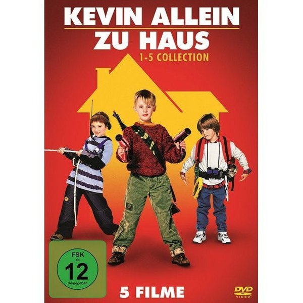 Leonine DVD Kevin allein zu Haus - Collection (Alle 5 Filme)
