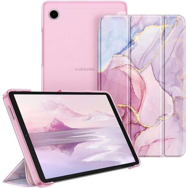 Fintie Tablet-Hülle für Samsung Galaxy Tab A11 8,7" 2025/ Tab A9 8.7 Zoll Tablet, Ultra Dünn Schutzhülle mit Transparenter Rückseite