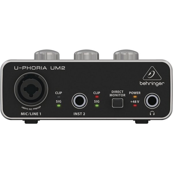 Behringer Digitales Aufnahmegerät (U-Phoria UM2 - USB Interface)