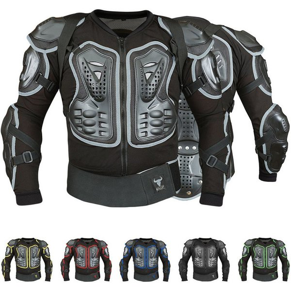 BULLDT Protektorenjacke BLD507, Protektorenjacke Motorrad Motocross Skatebording protektoren
