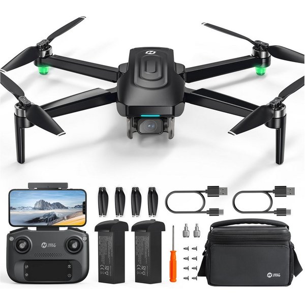 HOLY STONE GPS Drohne für Erwachsene – 4K EIS Kamera + 60 Min Flugzeit Drohne (Faltbare RC Modelle mit 60 Min Flugzeit)