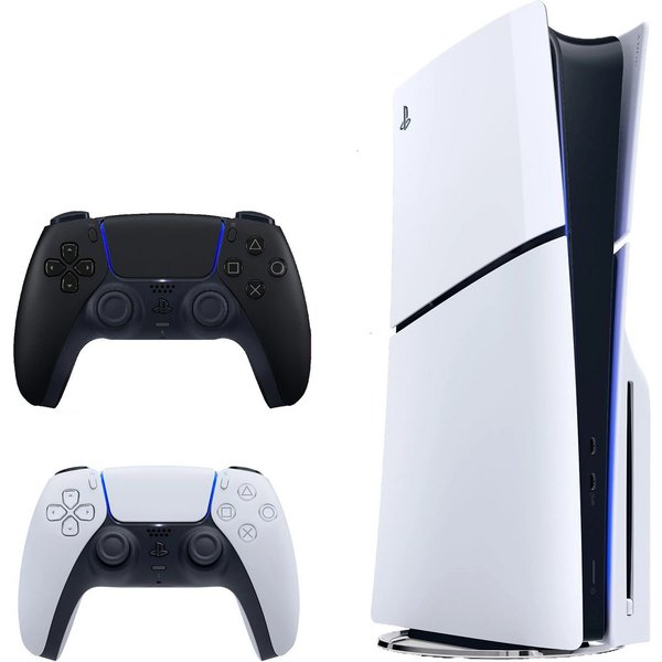 Playstation Playstation 5 Slim 1TB mit Blu-ray Laufwerk + 2 Controller Wunschfarbe