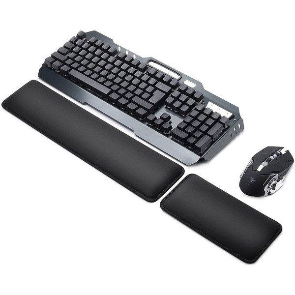 Sidorenko Tastatur-Handballenauflage Handballenauflage Set für Tastatur und Maus - hochwertig und bequem (2-St)