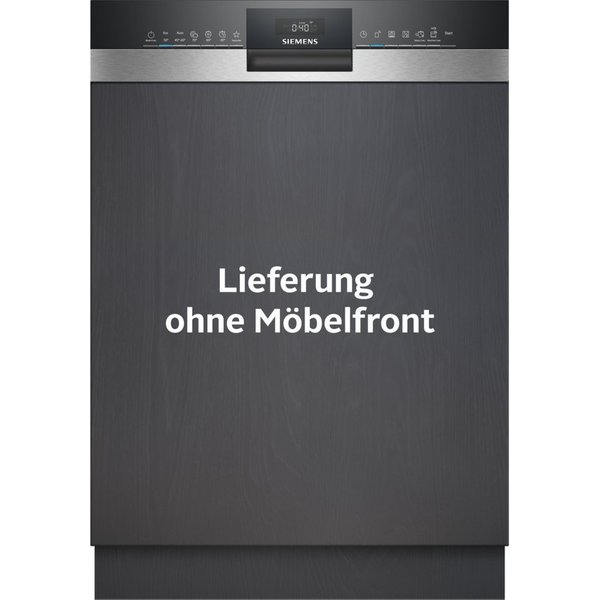 SIEMENS teilintegrierbarer Geschirrspüler iQ300 SN53HS03TE, 13 Maßgedecke