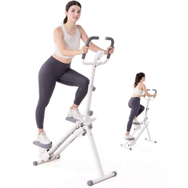 CITYSPORTS Stepper Stair Stepper Zusammenklappbarer, Stairmaster für Zuhause, Vertical Climber Treppenmeister mit Verstellbare Lenker