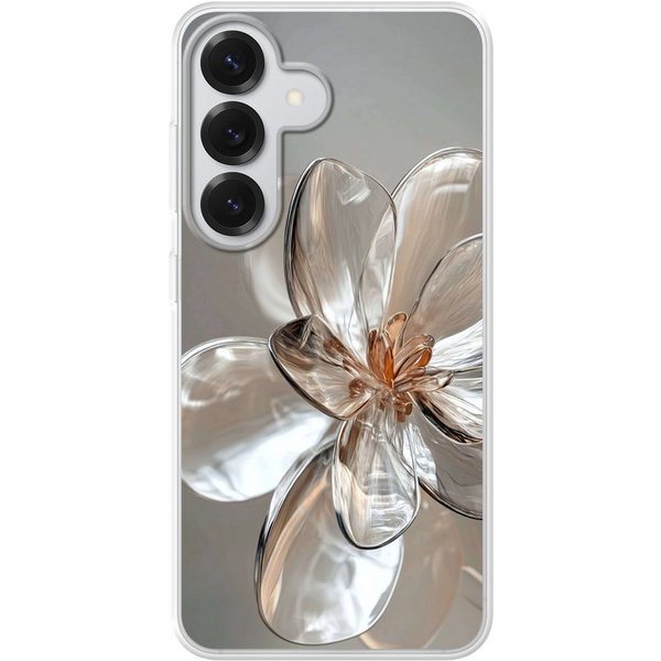 MuchoWow Handyhülle für Samsung Galaxy S26 Blume - Gläser - Transluzent, Handy Case, Silikon, Bumper Case Dünn