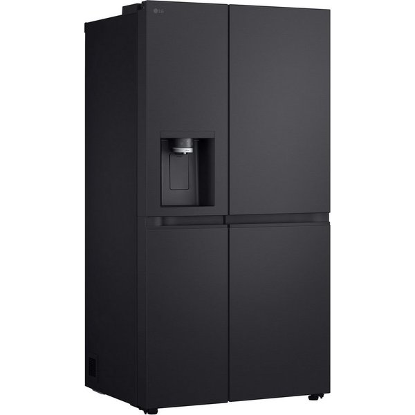 LG Side-by-Side L-Serie GSLE91EVAB, 179 cm hoch, 91,3 cm breit, Eis-, Crushed Ice- und Wasserspender, Total No Frost