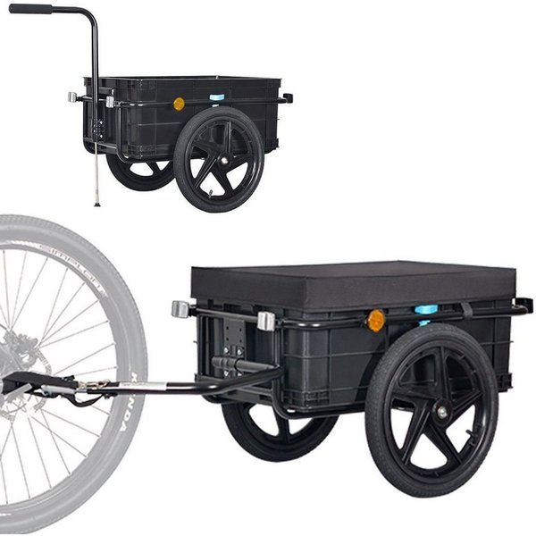 TIGGO Fahrradlastenanhänger Lastenanhänger & Handwagen Fahrradanhänger Transportanhänger