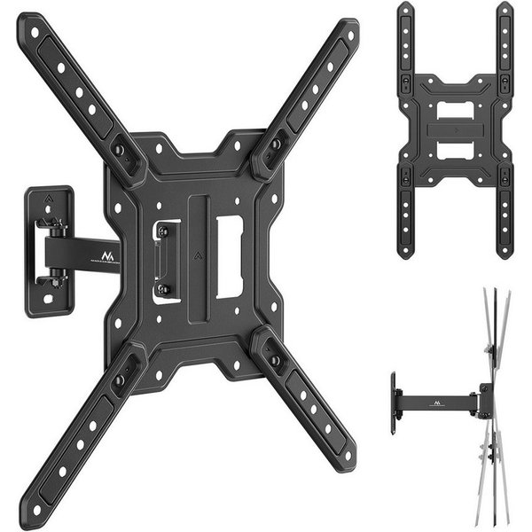 Maclean TV-Wandhalterung MC-758 N Halterung für Fernseher und Monitore von 23 bis 65 Zoll, (bis 65 Zoll, max. Tragkraft 30 kg, universell einsetzbar, max. VESA 