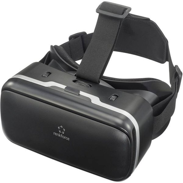 Renkforce Renkforce RF-VRG-200 3D-Brille Schwarz Virtual-Reality-Brille