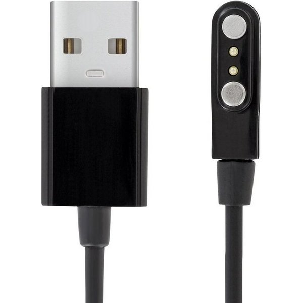 XCOAST SMARTWATCH LADEKABEL USB-Ladegerät (1000,00 mA, Smartwatch Ladekabel für XCOAST SIONA 2, JOLI, QIN & IVE2 Serie, 55cm, Magnetisch: Heftet sich an Ladekon