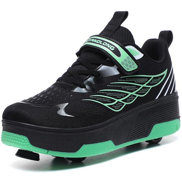 HUSK'SWARE Rollschuhe Komfort und Stabilität für Ihr Training, (Sicher & Komfortabel, Perfektes Geschenk für Kinder), Zwei stilvolle Farben 2-in-1 Design