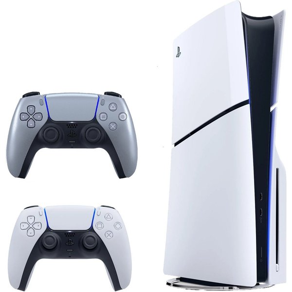 Playstation Playstation 5 Slim 1TB mit Blu-ray Laufwerk + 2 Controller Wunschfarbe