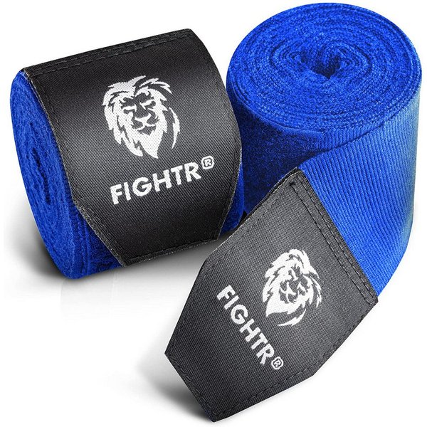 FIGHTR Boxbandagen für max. Stabilität und Sicherheit, 4m halb elastische Bandage