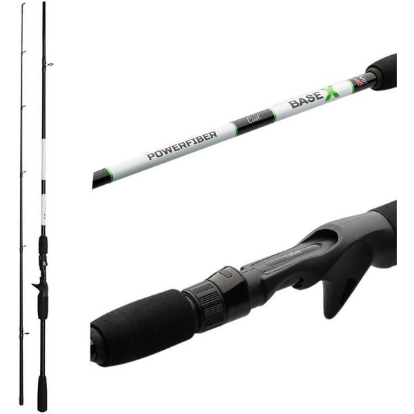 DAM Fishing Baitcasterrute BASE-X CAST 2,10m 15-40g Baitcastrute Angelrute Spinnrute