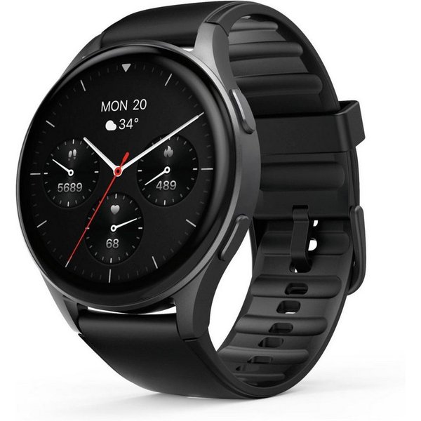 Hama Smartwatch 8900 (Telefonfunktion, GPS, wasserdicht IP68, Herzfrequenz) Smartwatch (3,63 cm/1,43 Zoll)