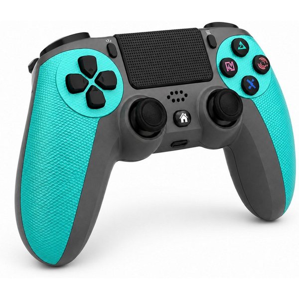 Luckice Gamecontroller, PS4 Controller, Dualshock,Wireless PC-Controller Gamepad (Set, 1 St., 6-Achsen-Gyrosensor Doppelvibration Share-Funktion integrierter)