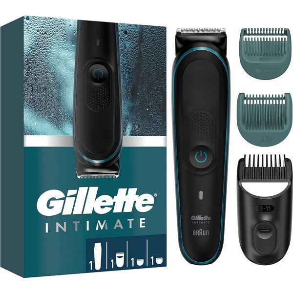 Gillette Körper- und Bikinitrimmer intimate i5, Wet&Dry, Skinfirst Technologie
