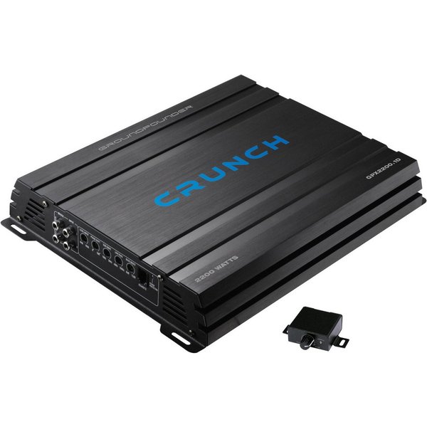 Crunch GPX2200.1D Monoblock Endstufe Endverstärker (Anzahl Kanäle: 1)