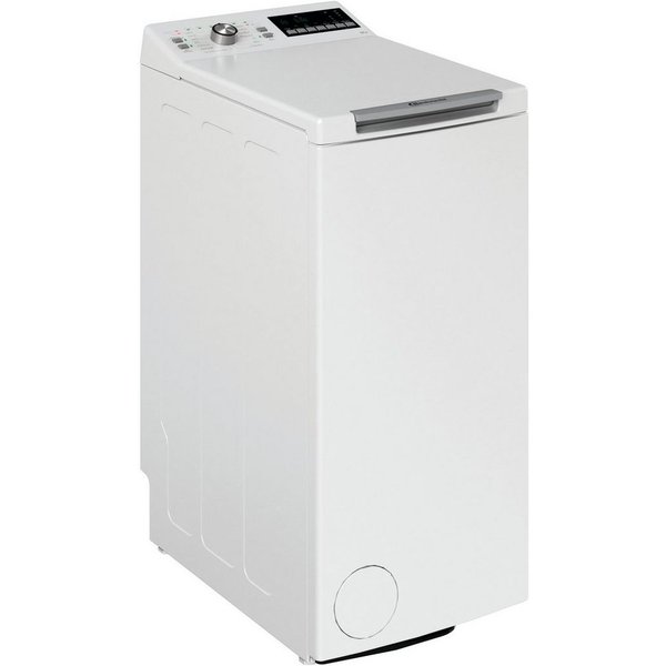 BAUKNECHT Waschmaschine Toplader WAT 6313 C, 6 kg, 1200 U/min, Antiflecken, automatische Trommelpositionierung, Kurz 30 min.