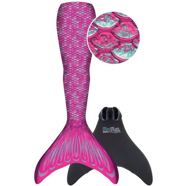 Fin Fun Monoflosse Fin Fun Einsteiger-Meerjungfrauenflosse in verschiedenen Größen Pink