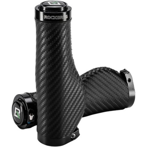ROCKBROS Fahrradlenkergriff Rockbros Bike Grips Twisted Ergonomische Anti-Rutsch-Griffe - Schwarz