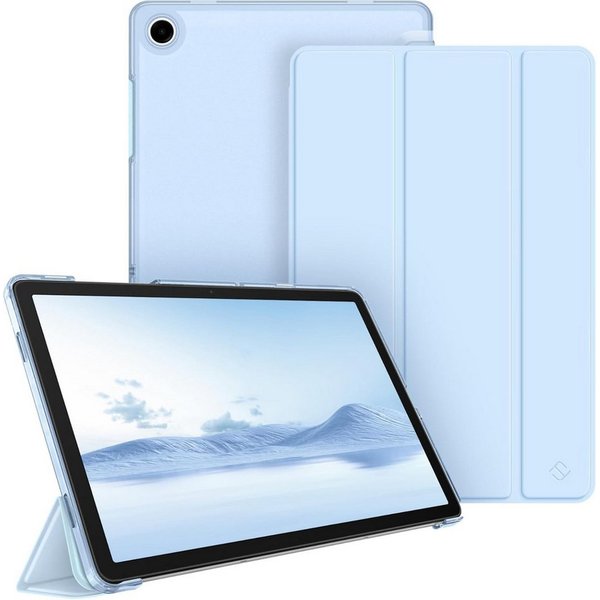 Fintie Tablet-Hülle für Samsung Galaxy Tab A11+ Plus 11" 2025 / Tab A9+ Plus 11 Zoll 2023 11 Zoll, Ultradünn Schutzhülle mit Translucent Rückseite in Matt-Optik