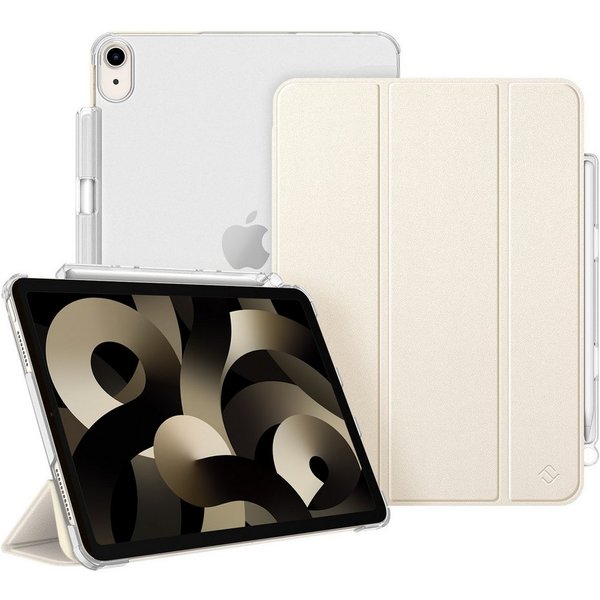 Fintie Tablet-Hülle für iPad Air 11'' M4/M3/M2(2026/2025/2024), iPad Air 5/4 Gen 2022/2020 10.9 Zoll, mit Stifthalter, ultradünne leichte Hülle mit transparente