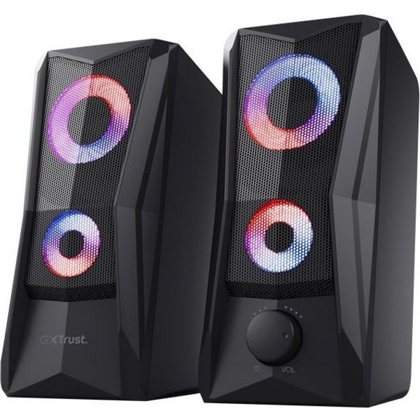 Trust PC-Lautsprecher GXT606B JAVV, RGB, Schwarz PC-Lautsprecher