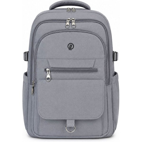 HELLSER Laptoprucksack Unisex Cityrucksack Laptop 15,6 Zoll – 25L Kompakt & Modern 43x28x18cm, für Schule, Uni, Alltag & als Handgepäck – versteckte Tasche hint