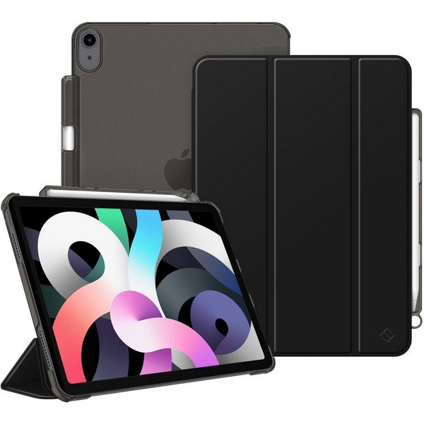 Fintie Tablet-Hülle für iPad Air 11'' M4/M3/M2(2026/2025/2024), iPad Air 5/4 Gen 2022/2020 10.9 Zoll, mit Stifthalter, ultradünne leichte Hülle mit transparente