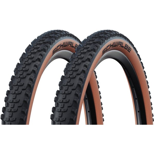 Schwalbe Fahrradreifen 2x Schwalbe Smart Sam DD Schwarz/Bronze 29 x 2.60 - 65-622 Reifen
