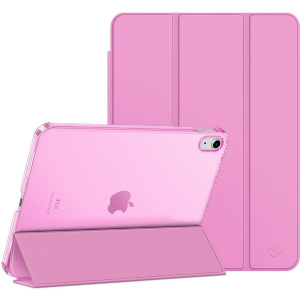 Fintie Tablet-Hülle für iPad 11. Generation 2025 (A16) 11 Zoll, iPad 10. Generation 2022 10.9 Zoll, Ultradünn Case mit transparenter Rückseite Abdeckung, Auto S