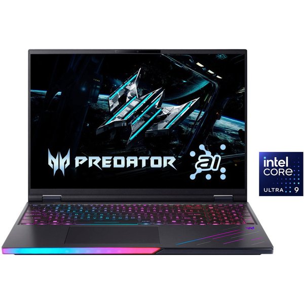 Acer PH16-73-909A Gaming-Notebook (40,64 cm/16 Zoll, Intel Core Ultra 9 275HX, GeForce® RTX 5090, 32 GB, 1000 GB SSD)