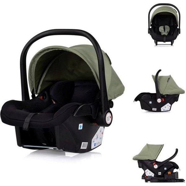 Chipolino Babyschale Vista 40-87cm, ab: 0, bis: 1.25, i-Size Gruppe 0+, Sonnendach, 3D-Kissen, Sicherheitsgurt, Tragegriff