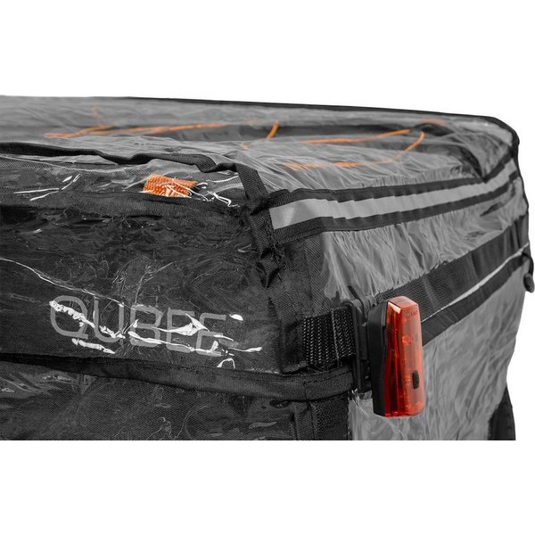 Qeridoo Fahrradlastenanhänger Regenschutz für Qubee