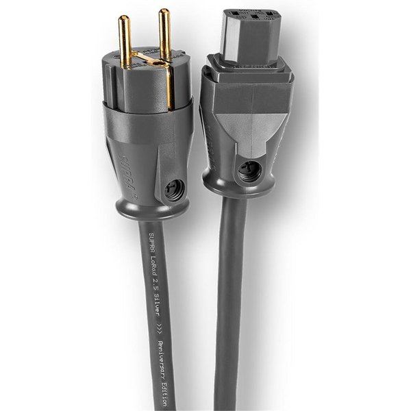 Supra Cables Supra Cables LoRad Netzkabel 2.5 SPC 1,5m Stromkabel, (150 cm)