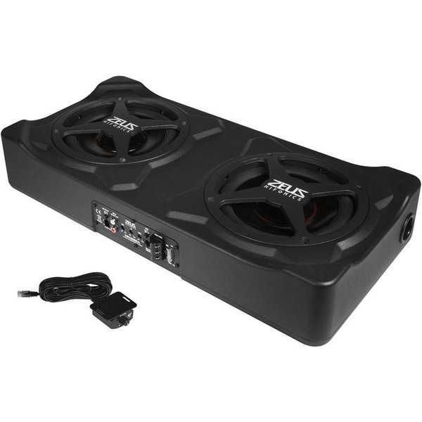 Hifonics ZRX220A 2 x 20 cm (8) Aktiv-Dual-BassreSubwoofer Auto-Subwoofer (300 W, max.: W cm)