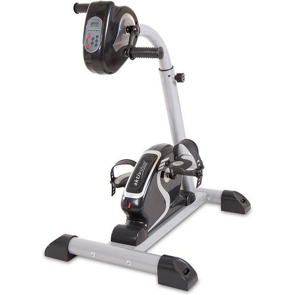 aktivshop Heimtrainer motorbetrieben & mit Trainingsprogrammen, schonend und verstellbar, separate Antriebsmotoren für Ober- und Unterkörpertraining