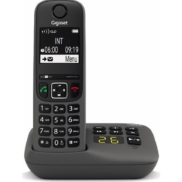 Gigaset AE690A Schwarz Schnurloses DECT-Telefon