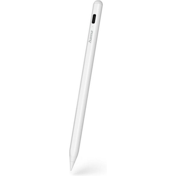 Hama Eingabestift Hochpräziser iPad Stift mit Neigungsfunktion, 12h Akku, Scribble
