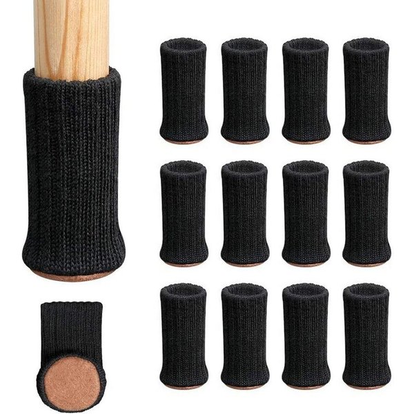 Blusmart Stuhlsocke 12/24-teilige Stuhlbeinkappe, (Hochelastische Möbelsocken, 1 St), Stuhlbeinschoner( Möbel, Stuhlbeine, Tisch)
