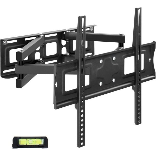 tectake TV-Wandhalterung Fernseherhalterung für 26-75 Zoll (66-191 cm), max. VESA 400 x 400, (bis 75 Zoll, für Flachbildfernseher, bis 100 kg, ausziehbar, schwe